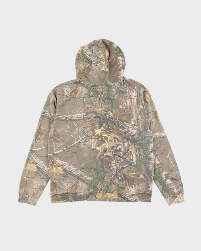 Vintage 2000's Real Tree Camouflage Faded Hoodie - L