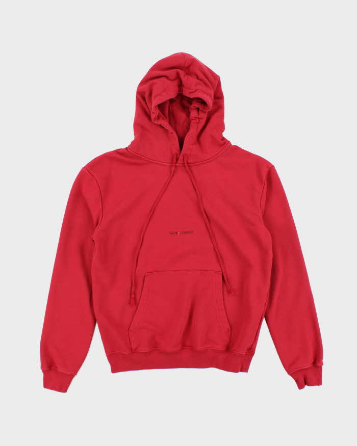Vintage Y2K Saint Laurent Cropped Hoodie - L