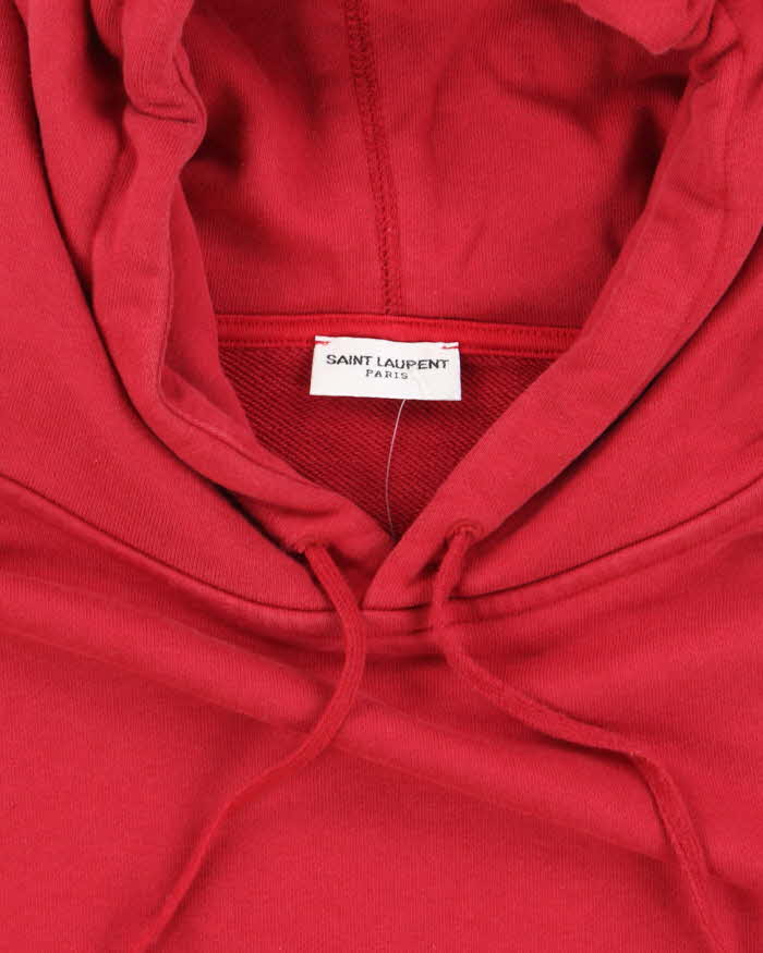 Vintage Y2K Saint Laurent Cropped Hoodie - L