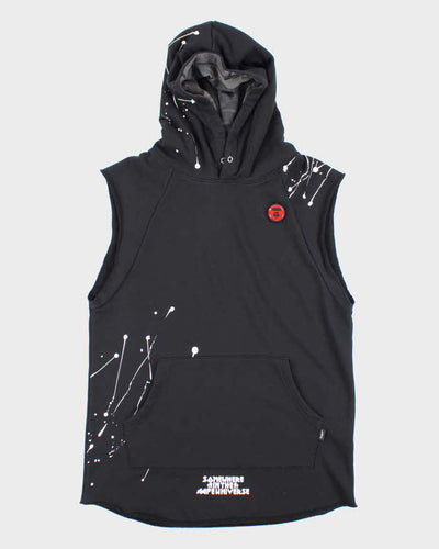 Vintage Ape by Bathing Ape Sleeveless Raw Hem Hoodie - S