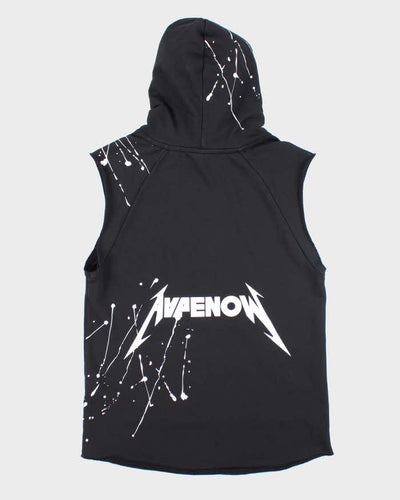 Vintage Ape by Bathing Ape Sleeveless Raw Hem Hoodie - S