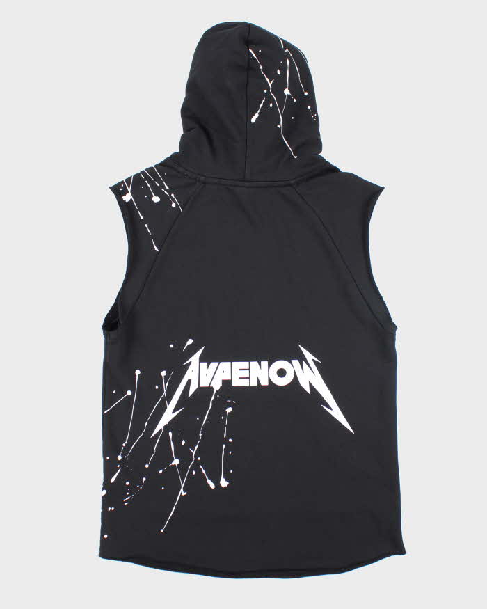 Vintage Ape by Bathing Ape Sleeveless Raw Hem Hoodie - S