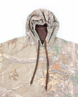 Vintage Real Tree Faded Camouflage Hoodie - XL