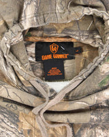 Vintage Real Tree Camouflage Faded Hoodie - L