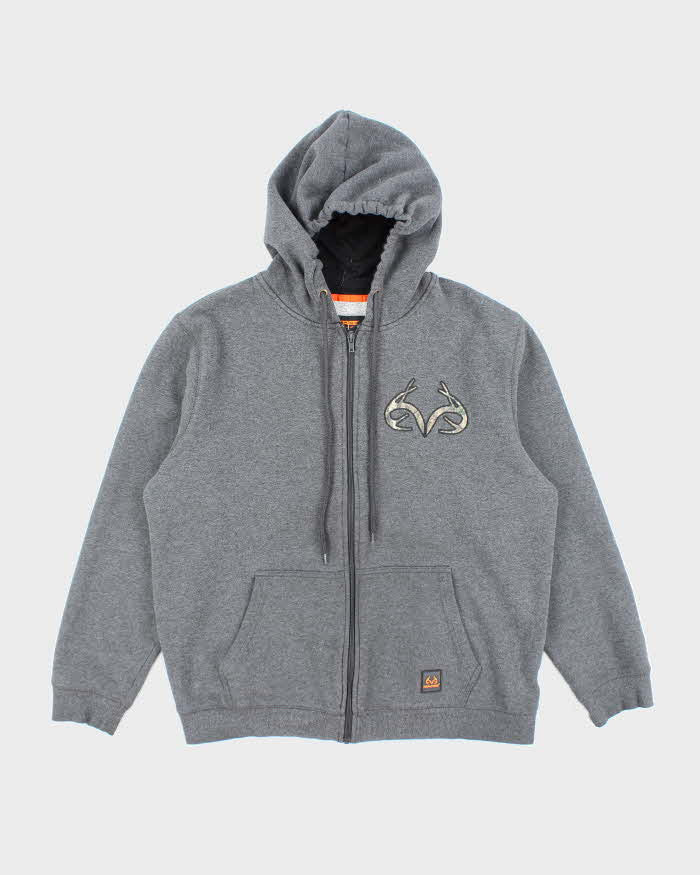 Vintage 2000's Real Tree Zip Up Hoodie - L