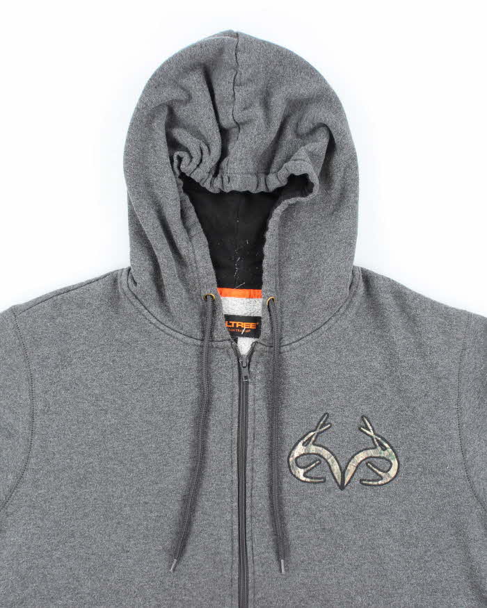 Vintage 2000's Real Tree Zip Up Hoodie - L