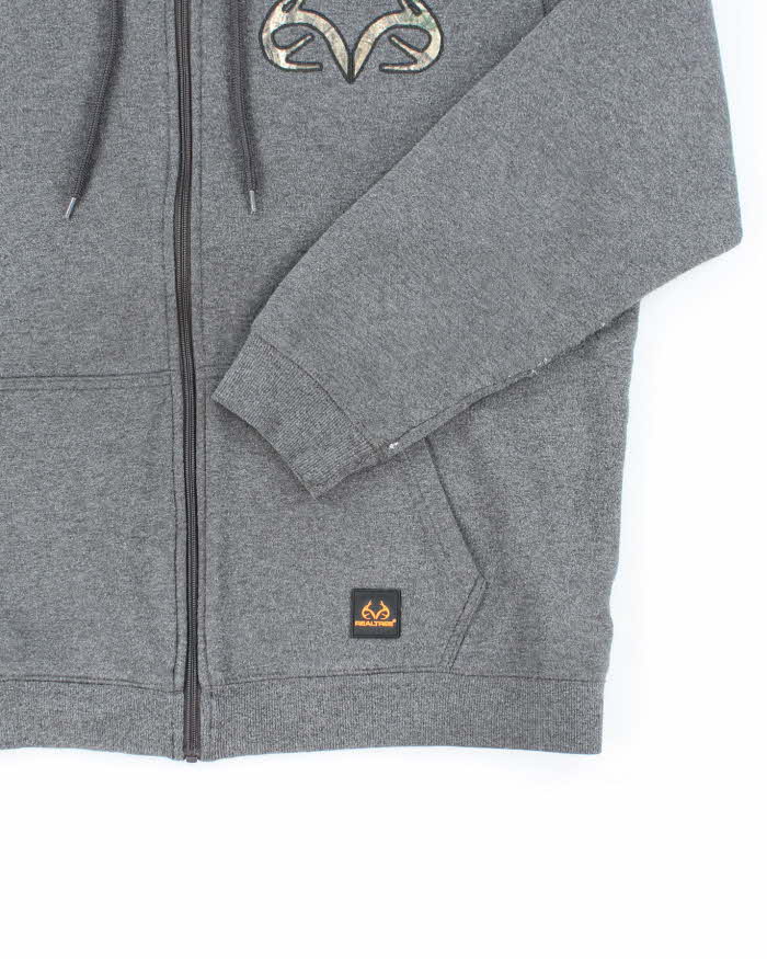 Vintage 2000's Real Tree Zip Up Hoodie - L