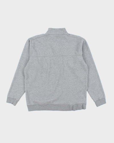 Vintage Columbia Lightweight Small Logo Quarter Zip Sweatshirt - L
