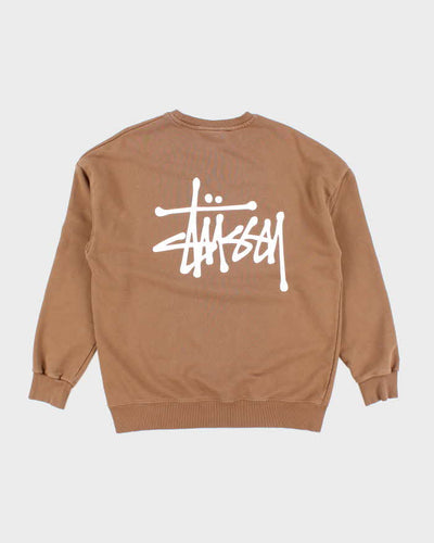 Vintage Stussy Small Classic Logo Sweatshirt - XL