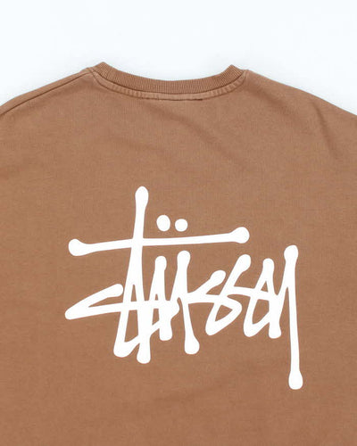 Vintage Stussy Small Classic Logo Sweatshirt - XL