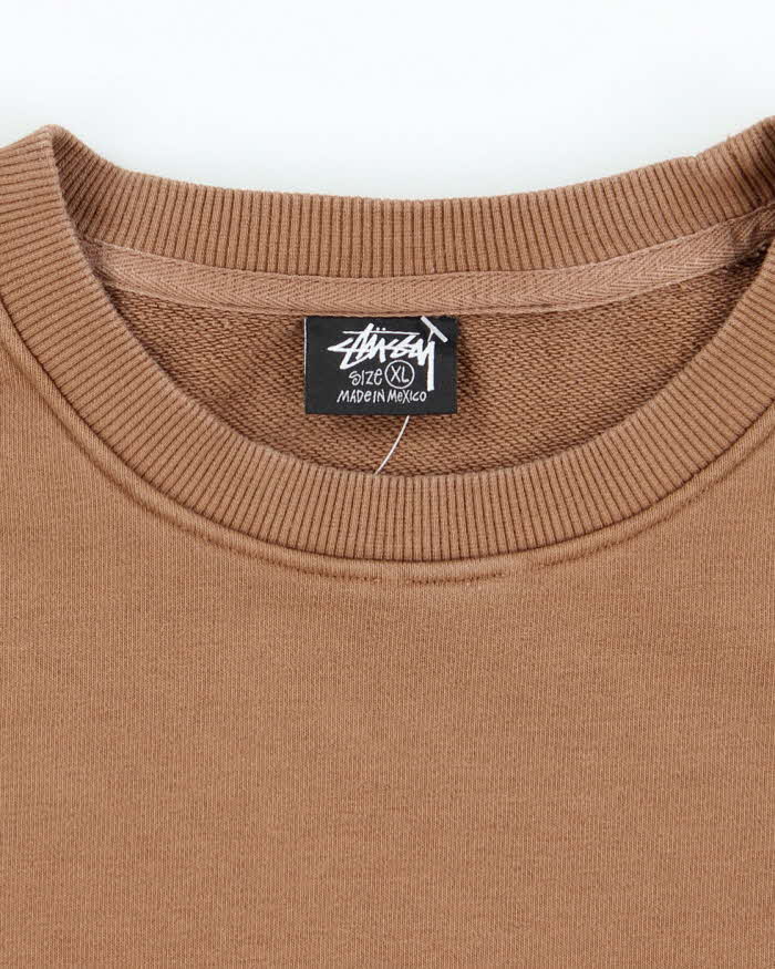 Vintage Stussy Small Classic Logo Sweatshirt - XL