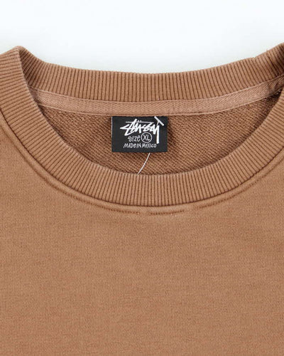 Vintage Stussy Small Classic Logo Sweatshirt - XL