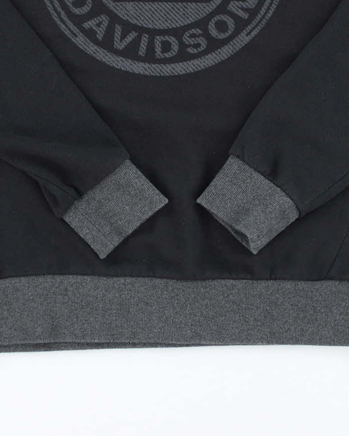 Vintage Y2K Harley Davidson Centre Logo Sweatshirt - M
