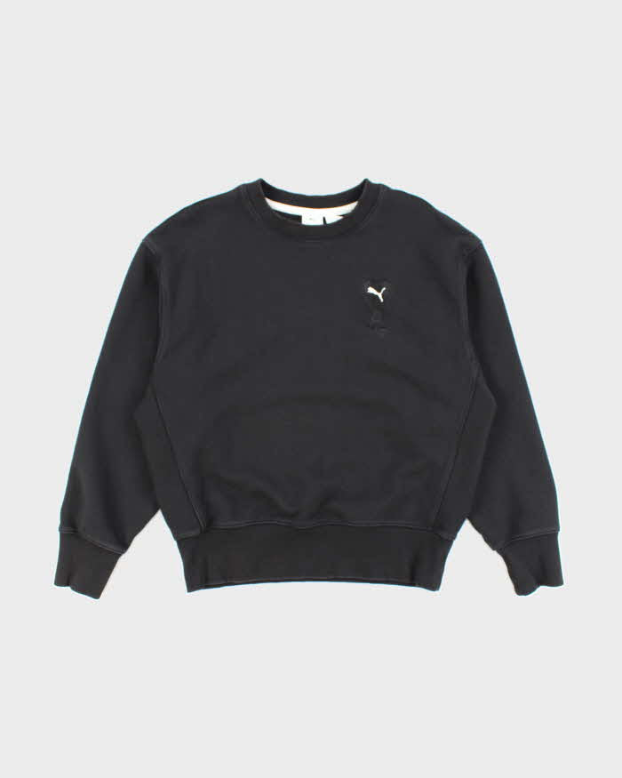 Puma x Ami Embroidered Heart Sweatshirt - M