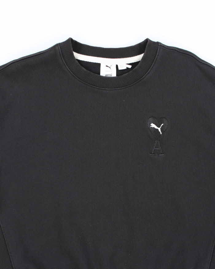 Puma x Ami Embroidered Heart Sweatshirt - M