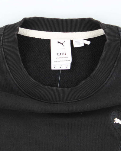 Puma x Ami Embroidered Heart Sweatshirt - M