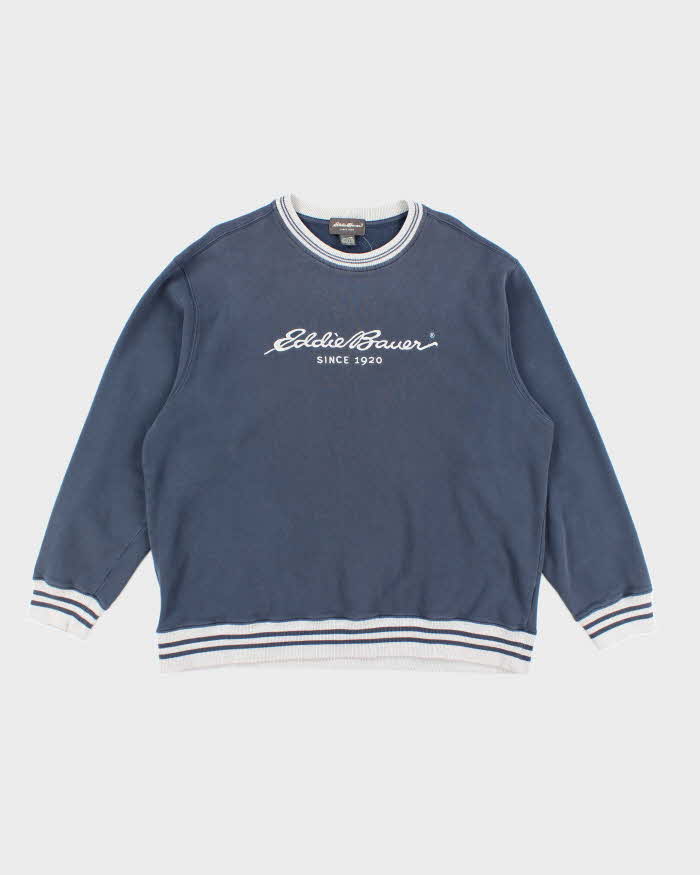 Vintage Y2K Eddie Bauer Oversized Embroidered Sweatshirt - XL