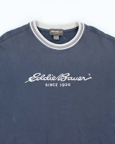 Vintage Y2K Eddie Bauer Oversized Embroidered Sweatshirt - XL