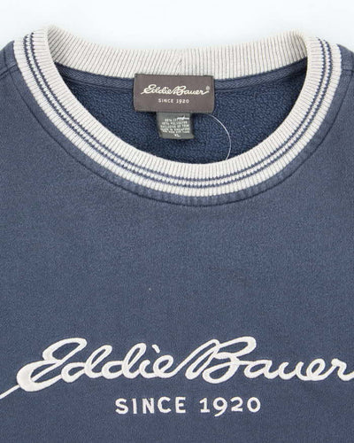 Vintage Y2K Eddie Bauer Oversized Embroidered Sweatshirt - XL