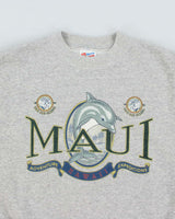 Vintage 90's Maui Graphic Print Sweatshirt - L