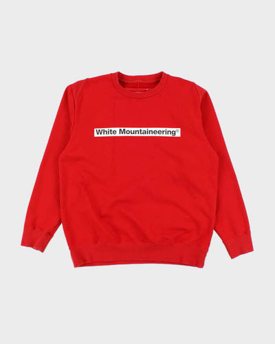 Vintage White Mountaineering Company Spell Out Sweatshirt - L