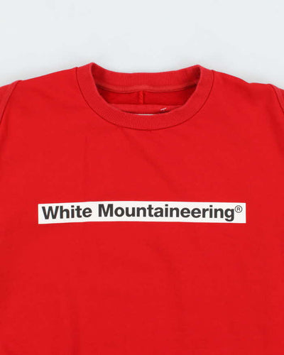 Vintage White Mountaineering Company Spell Out Sweatshirt - L