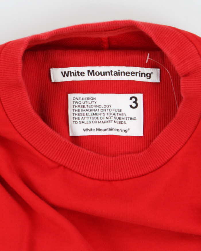 Vintage White Mountaineering Company Spell Out Sweatshirt - L