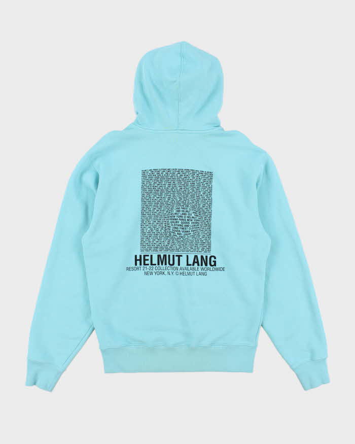 Vintage Helmut Lang Centre Spell Out Logo Hoodie - S