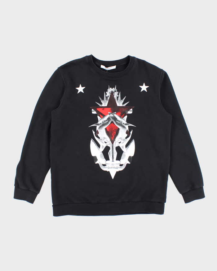 Vintage 2000's Givenchy Graphic Print Sweatshirt - L