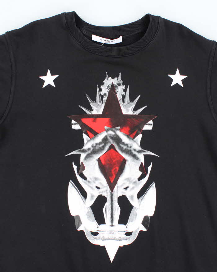 Vintage 2000's Givenchy Graphic Print Sweatshirt - L
