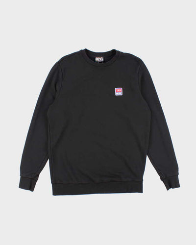 Vintage Y2K Diesel Small Logo Sweatshirt - M