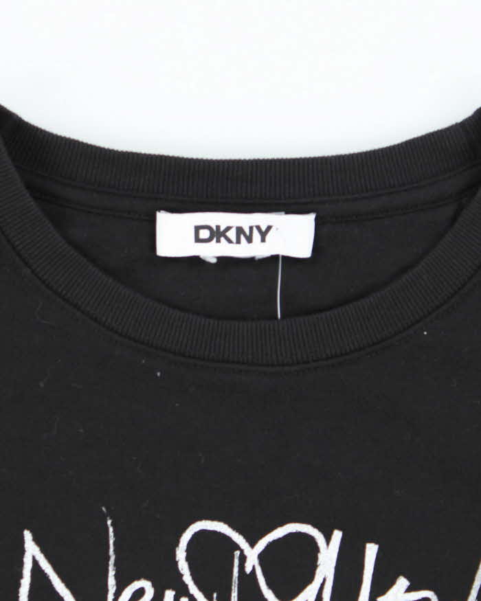 Vintage Y2K DKNY New York Graphic Sweatshirt - M