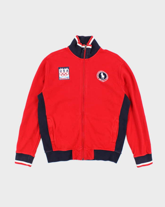 Vintage 2000's Ralph Lauren Team USA Olympic Full Zip Sweatshirt - M