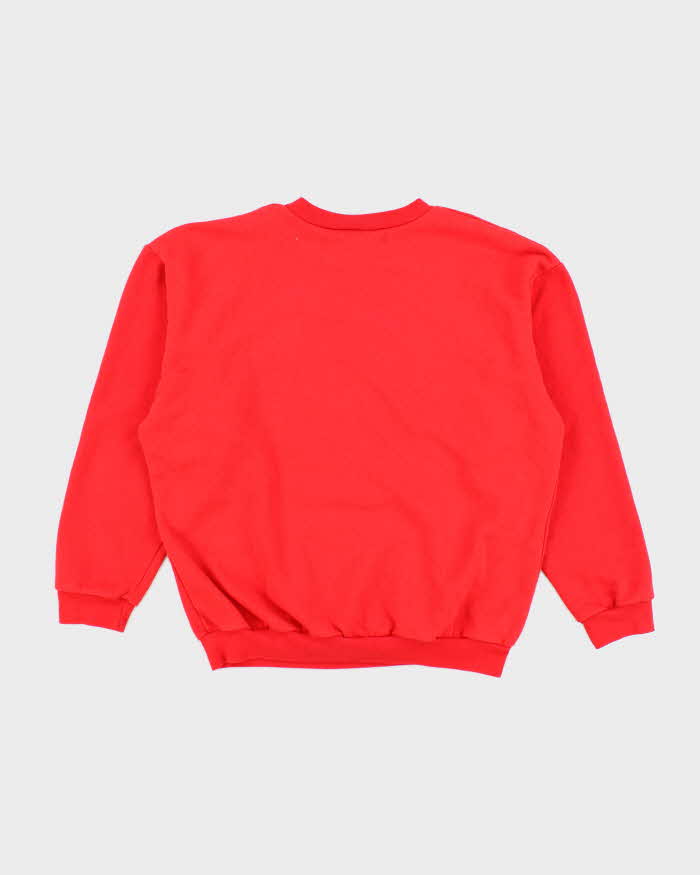Vintage 90's Disney Mickey Spell Out Sweatshirt - M