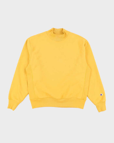 Vintage 2000's Champion Heavyweight Reverse Weave Mock Neck Sweatshirt - L