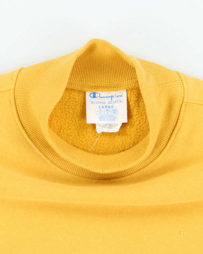 Vintage 2000's Champion Heavyweight Reverse Weave Mock Neck Sweatshirt - L