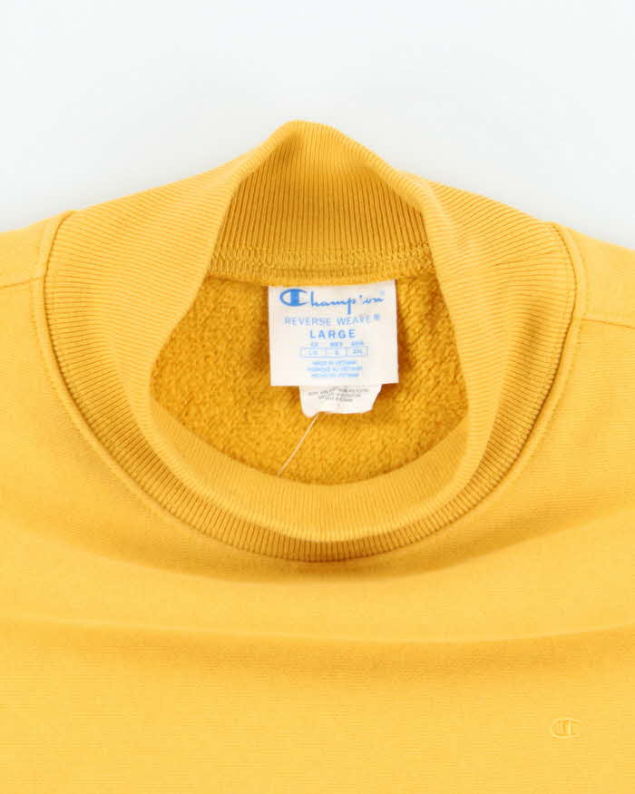 Vintage 2000's Champion Heavyweight Reverse Weave Mock Neck Sweatshirt - L