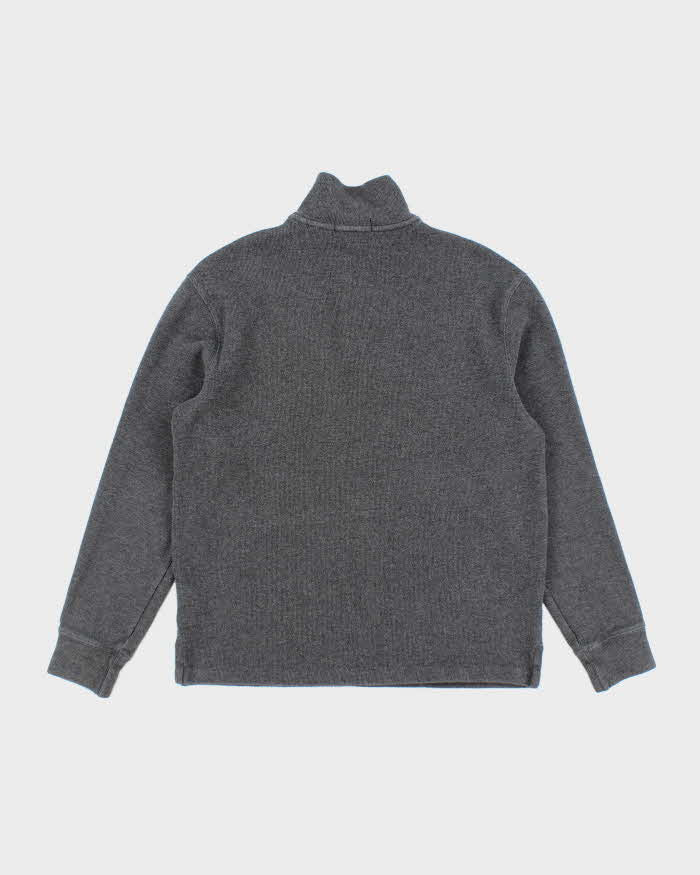 Vintage 2000's Ralph Lauren Small Horse Quarter Zip Sweatshirt - S