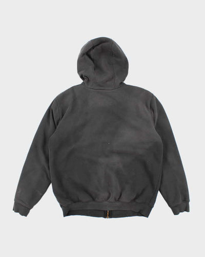 Vintage 2000's Carhartt Oversized Faded Zip Up Hoodie - S