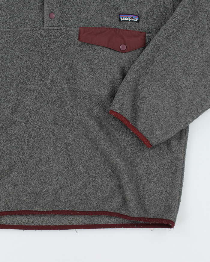 Vintage 2000's Patagonia Synchilla Quarter Button Sweatshirt - M