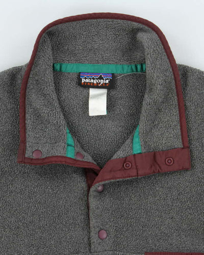 Vintage 2000's Patagonia Synchilla Quarter Button Sweatshirt - M
