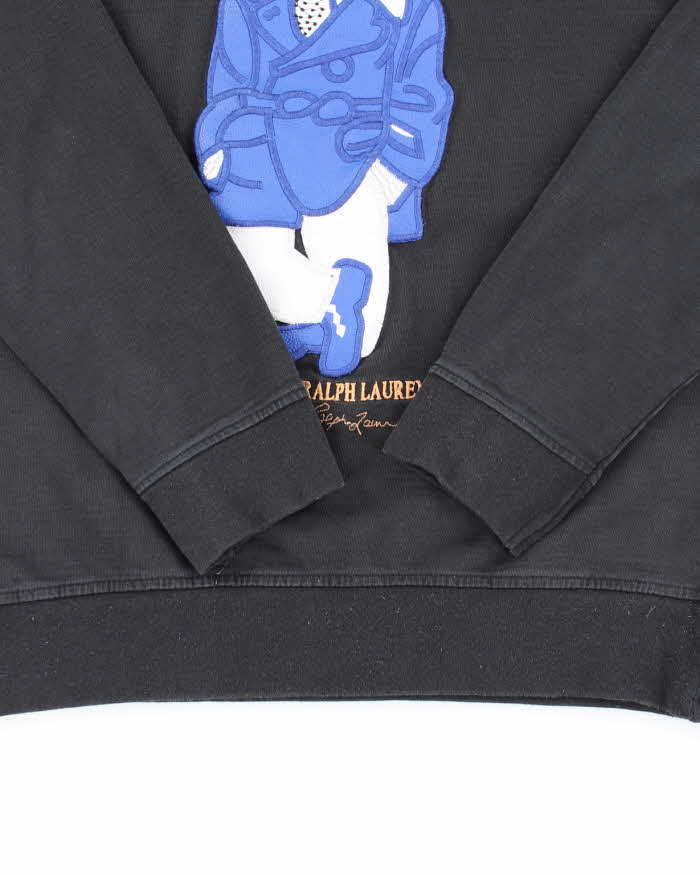 Vintage 2000's Ralph Lauren Embroidered Polo Bear Sweatshirt - M