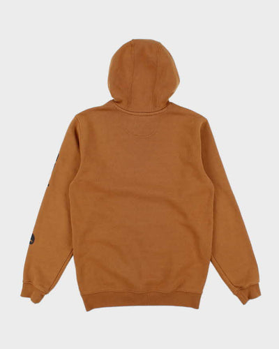 Vintage Carhartt Loose Oversized Sleeve Print Hoodie - S