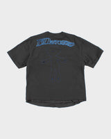 13DE MARZO Heavyweight Panelled Short Sleeve Sweatshirt - L