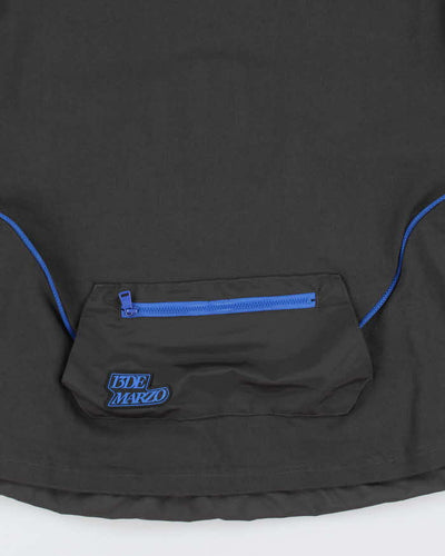 13DE MARZO Heavyweight Panelled Short Sleeve Sweatshirt - L