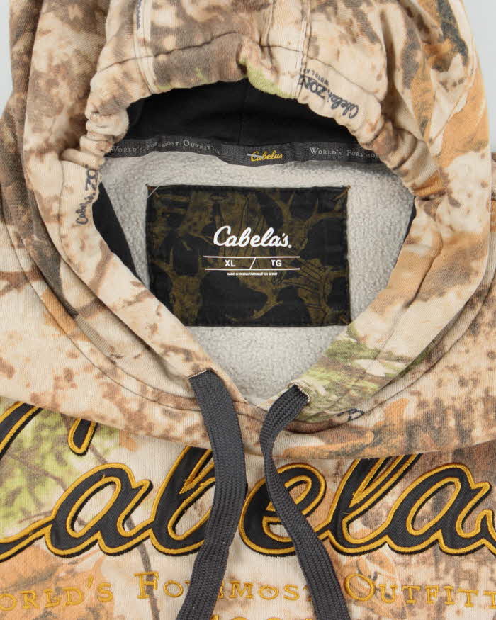 Men's Cabela's Camo Pullover Hoodie - XL