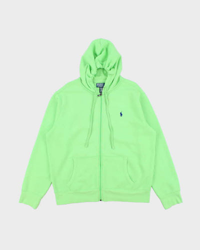 Men's Polo by Ralph Lauren Light Lime Green Pullover Hoodie - XL