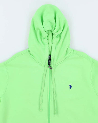Men's Polo by Ralph Lauren Light Lime Green Pullover Hoodie - XL