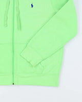 Men's Polo by Ralph Lauren Light Lime Green Pullover Hoodie - XL