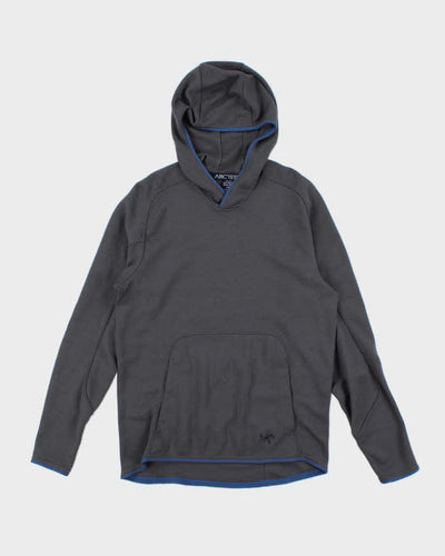 Men's Arc'Teryx Dark Grey Pullover Hoodie - L